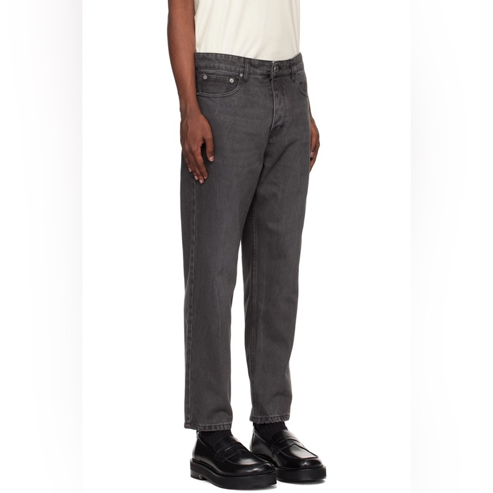 AMI Alexandre Mattiussi Tapered Fit Black Jeans NWT‎ Size 36 SSENSE